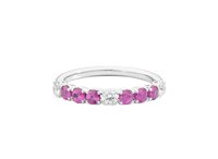 Ringe Recarlo Dame in Weißgold Zaffiro rosa R93MZ002/ZRX-15